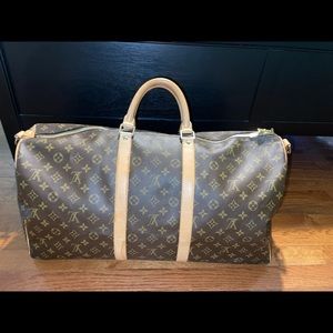 Keepall Bandouliere Bag Monogram canvas 55